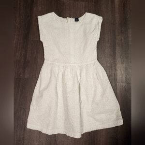 Gap Kids Girls White Eyelet Dress size XL 12